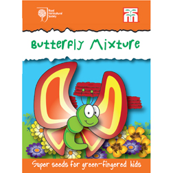 Butterfly Mix - RHS Garden Explorers Children's Seeds - 1 packet (1 gram)