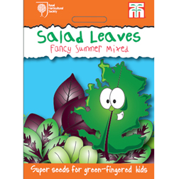 Salad Leaves 'Niche' - RHS Garden Explorers Children's Seeds - 1 packet (200 seeds)